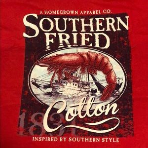 Southern Fried Cotton Graphic Tee (Never worn)